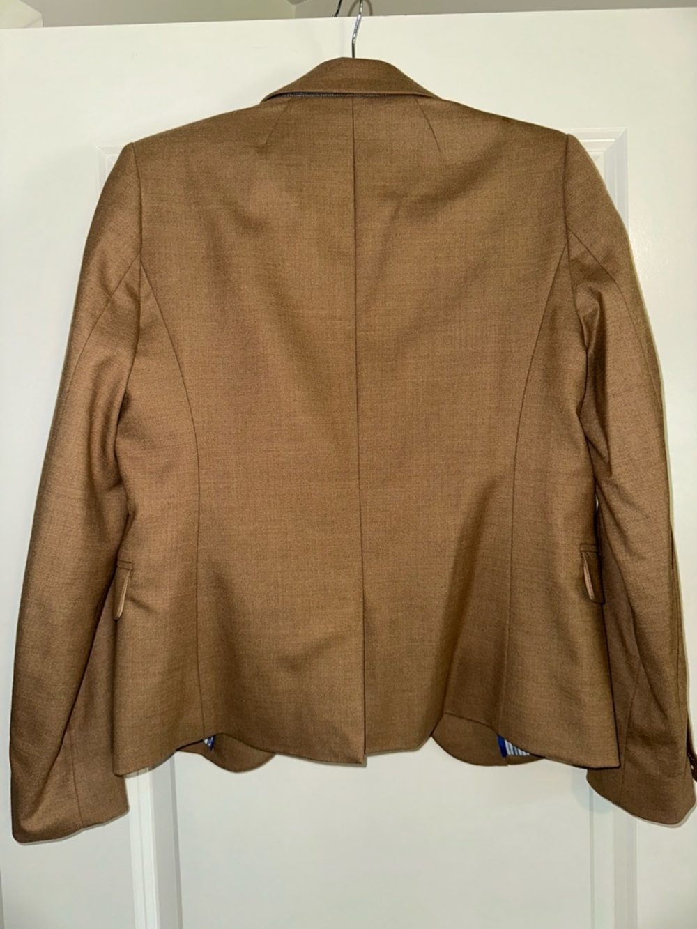 J. Crew Ladies Camel colored Two-Button Wool Blend Blazer size 6 - Picture 5 of 7